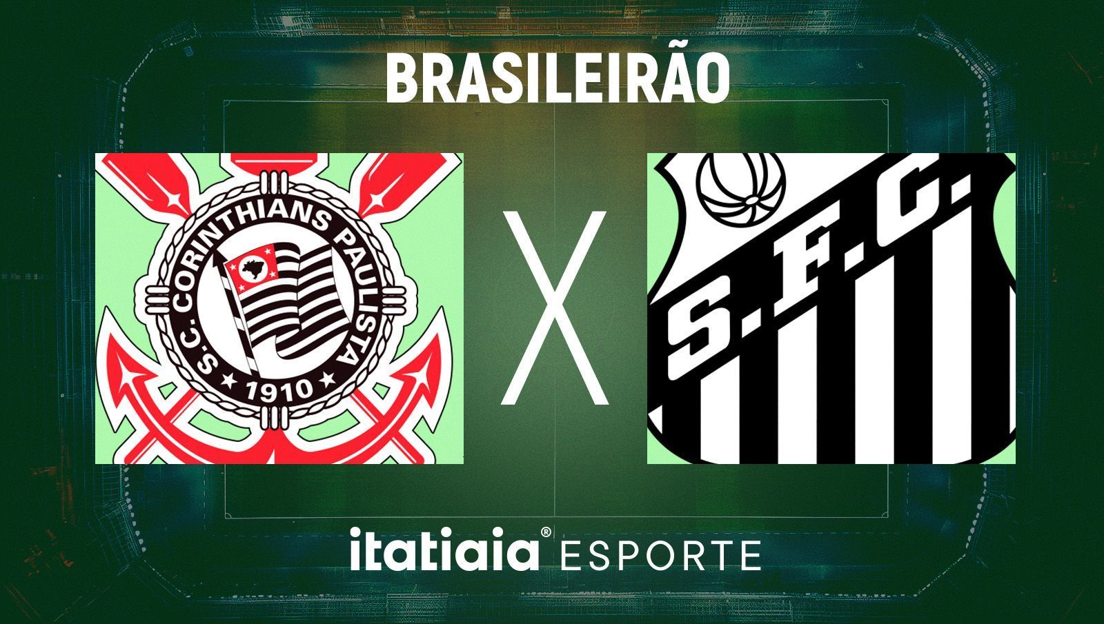 Horário e onde assistir ao vivo Corinthians x Santos, pela Série A