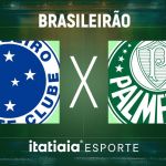 Horário e onde assistir ao vivo Cruzeiro x Palmeiras, pelo Brasileirão