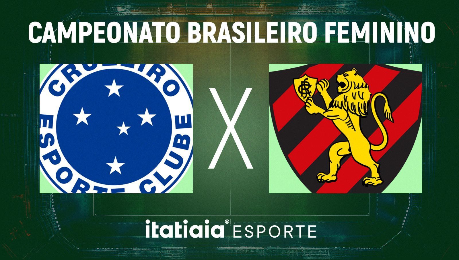 Horário e onde assistir ao vivo Cruzeiro x Sport, pelo Brasileirão Feminino