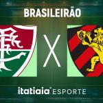 Horário e onde assistir ao vivo Fluminense x Sport, pelo Brasileirão