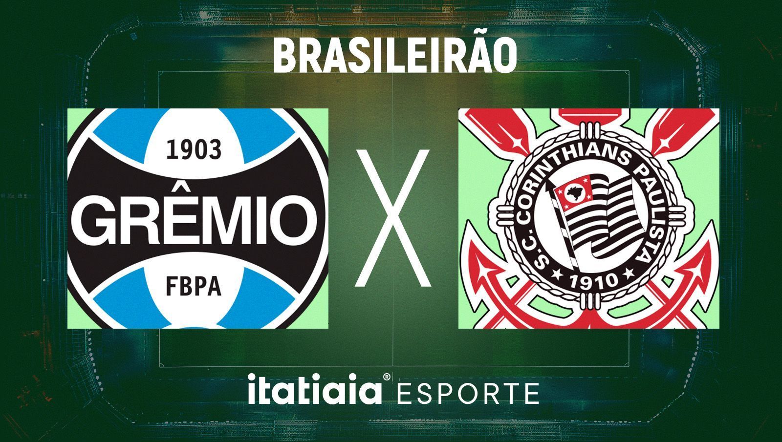 Horário e onde assistir ao vivo Grêmio x Corinthians, pelo Brasileirão