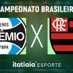 Horário e onde assistir ao vivo Grêmio x Flamengo, pelo Brasileirão