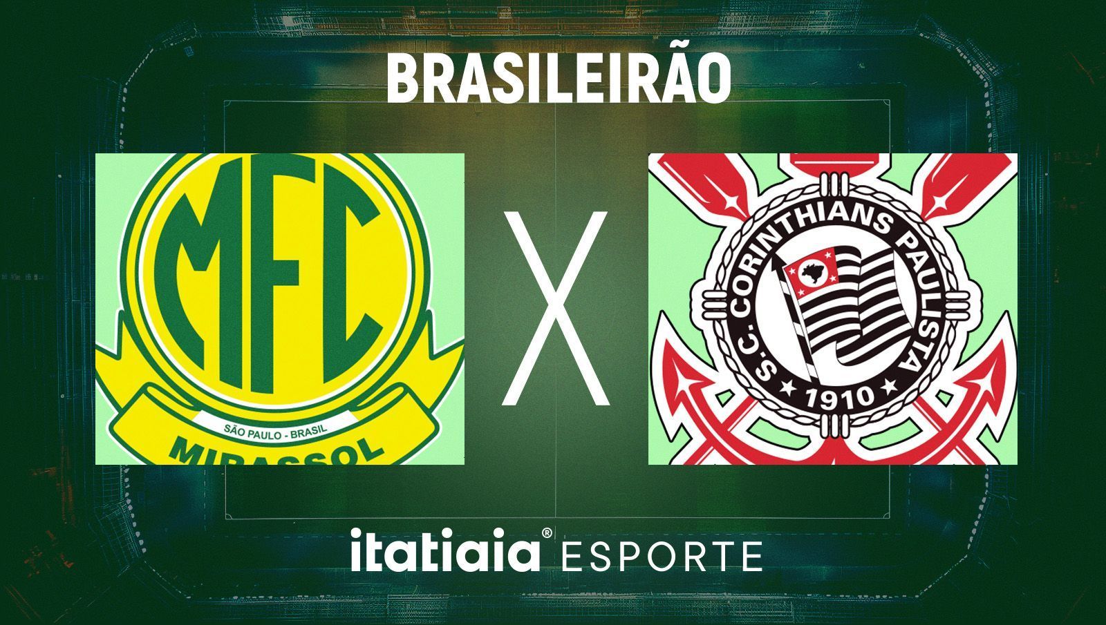 Horário e onde assistir ao vivo Mirassol x Corinthians, pela Série A