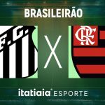 Horário e onde assistir ao vivo Santos x Flamengo, pelo Campeonato Brasileiro