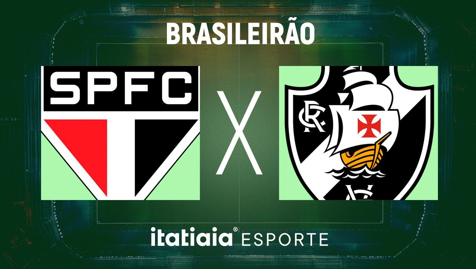 Horário e onde assistir ao vivo São Paulo x Vasco, pelo Brasileirão