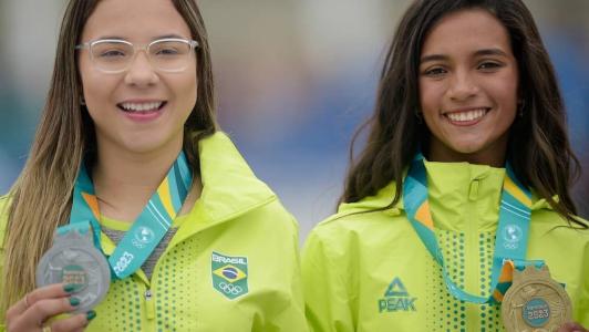Brasileiras brilharam com duas medalhas no Pan