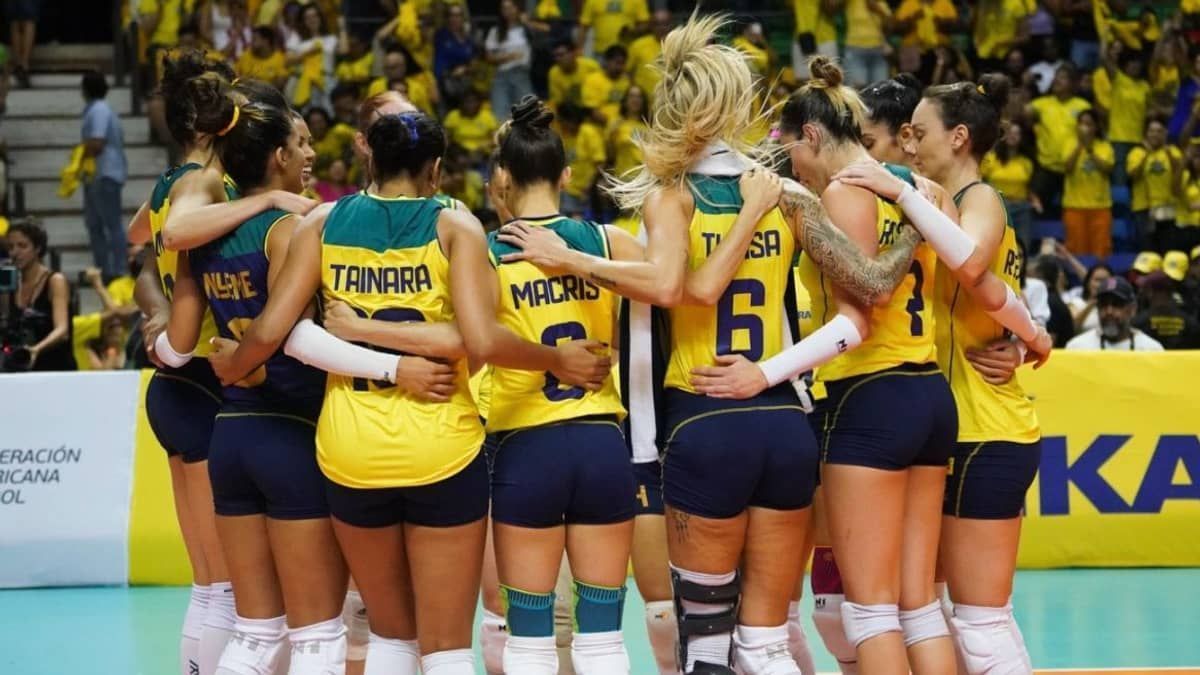 Brasil vence Colômbia e encerra Sul-Americano sem perder nenhum set