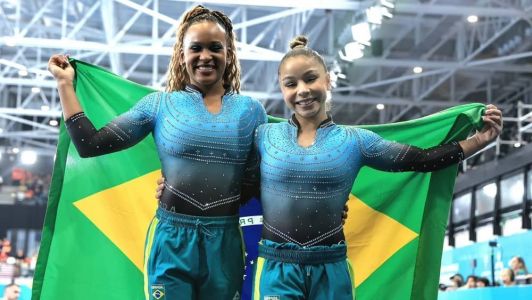 Brasileiras subiram ao lugar mais alto do pódio