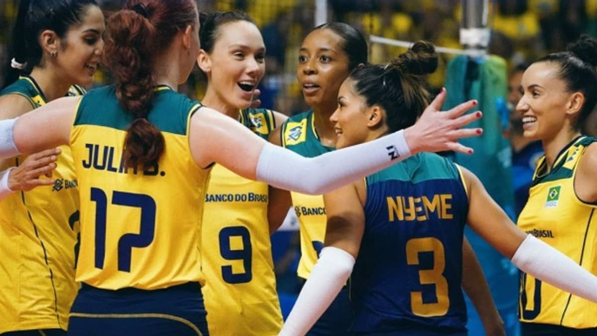 Vôlei: Brasil vence o Japão e confirma vaga na Olimpíada de Paris em 2024