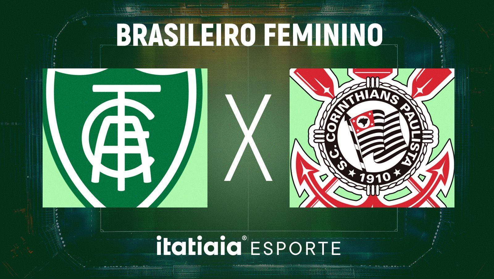 Horário e onde assistir ao vivo América x Corinthians, pelo Brasileirão Feminino