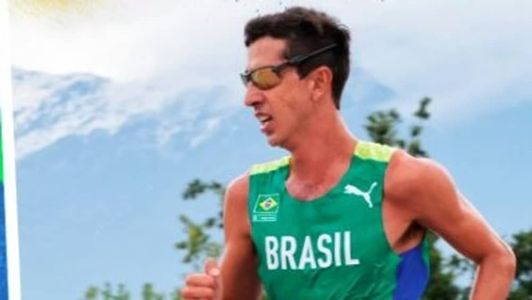 Brasileiro foi medalha de prata na disputa da marcha atlética