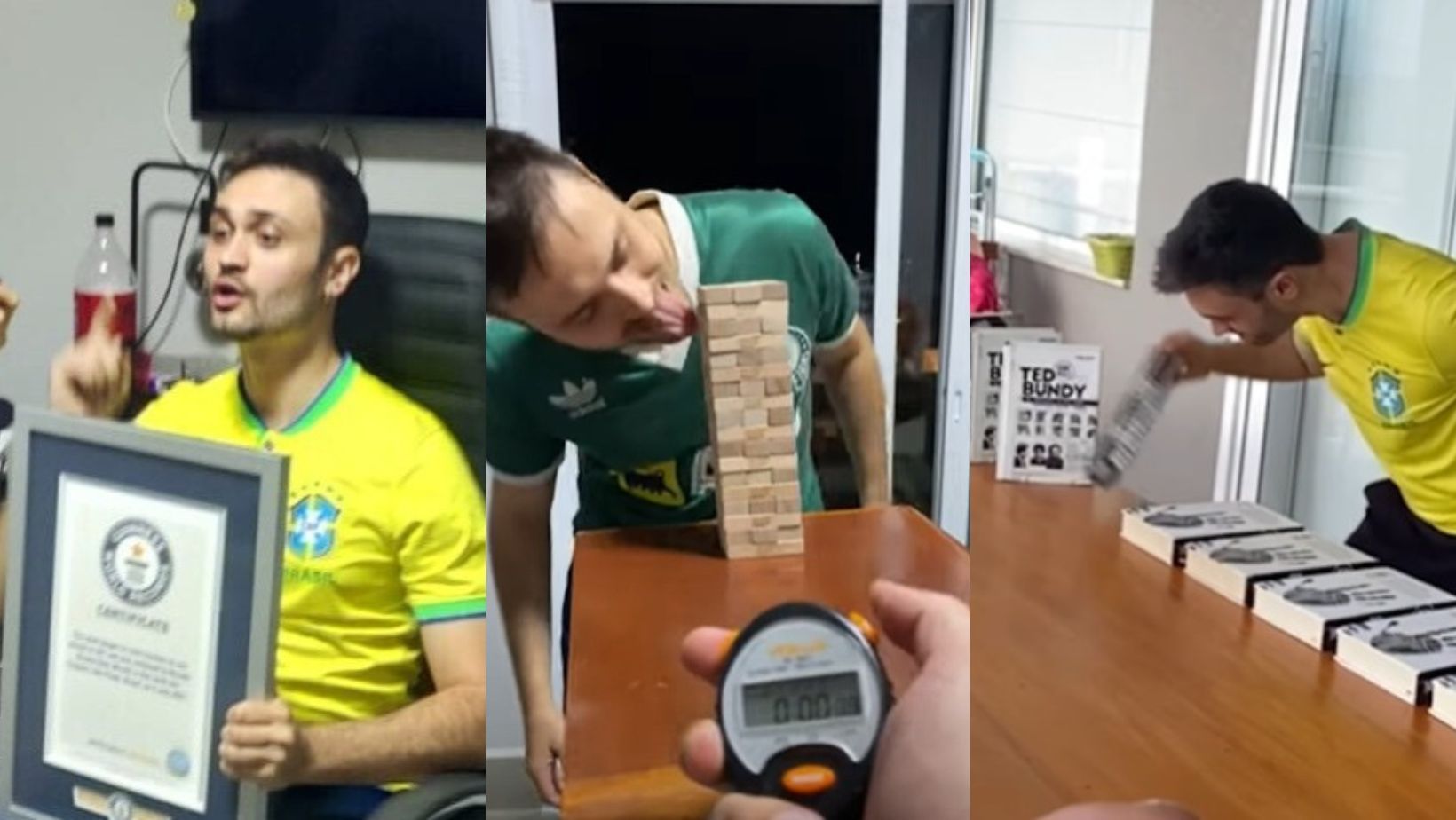 Brasileiro entra para o livro dos recordes, ao homenagear Curupira e por feito inusitado; veja vídeo