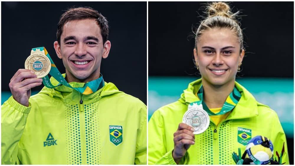Calderano é ouro, e Bruna Takahashi é prata nos Jogos Pan-Americanos