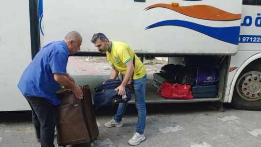 Brasileiros conseguiram se descolocar dentro de Gaza usando um ônibus