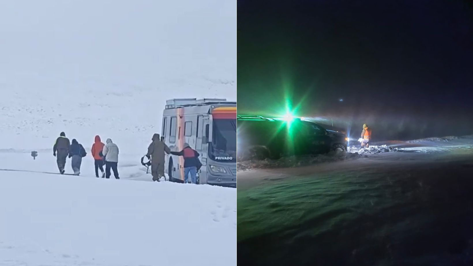 Brasileiros presos em nevasca a 4.500 metros são resgatados no Chile; veja vídeo