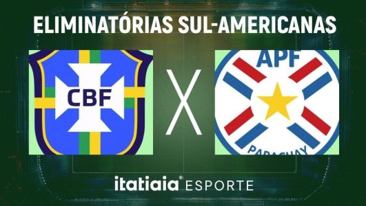 Brasil x Paraguai, pelas Eliminatórias Sul-Americanas
