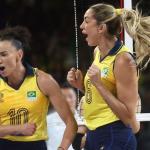 Vôlei: Gabi elogia 'agressividade' do Brasil em atropelo contra o Japão, em Paris
