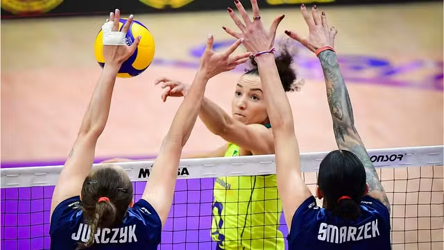 Brasil é derrotado no tie-break e fica com o quarto lugar na Liga das Nações Feminina