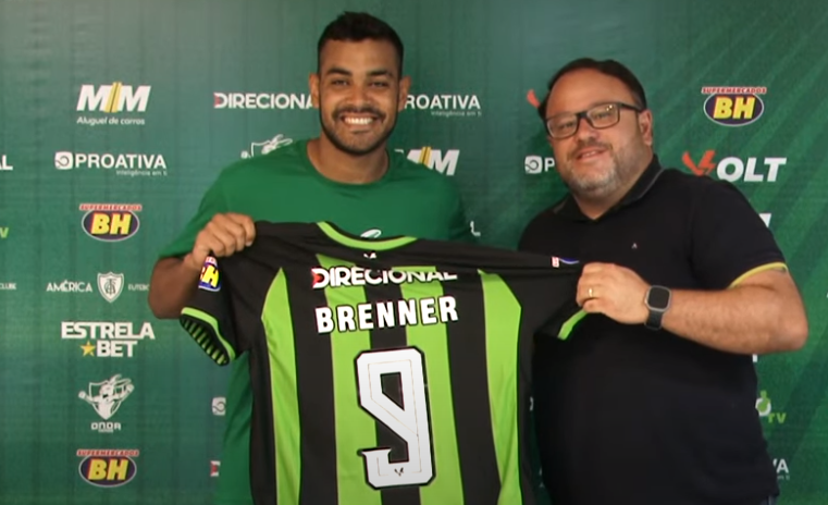 Apresentado no América, Brenner comenta status de ‘substituto’ de Mastriani