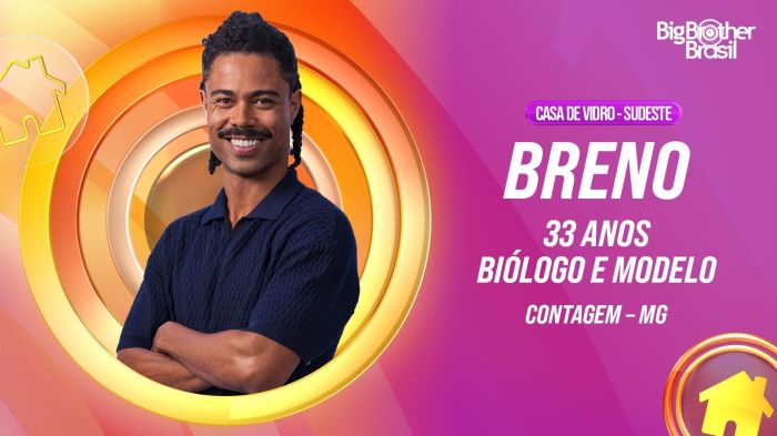 Breno, participante do BBB 26 
