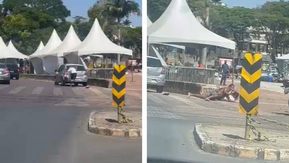 VÍDEO: ‘Ele vai me matar, me ajuda!’, diz homem baleado por policial militar após briga de trânsito em Belo Horizonte
