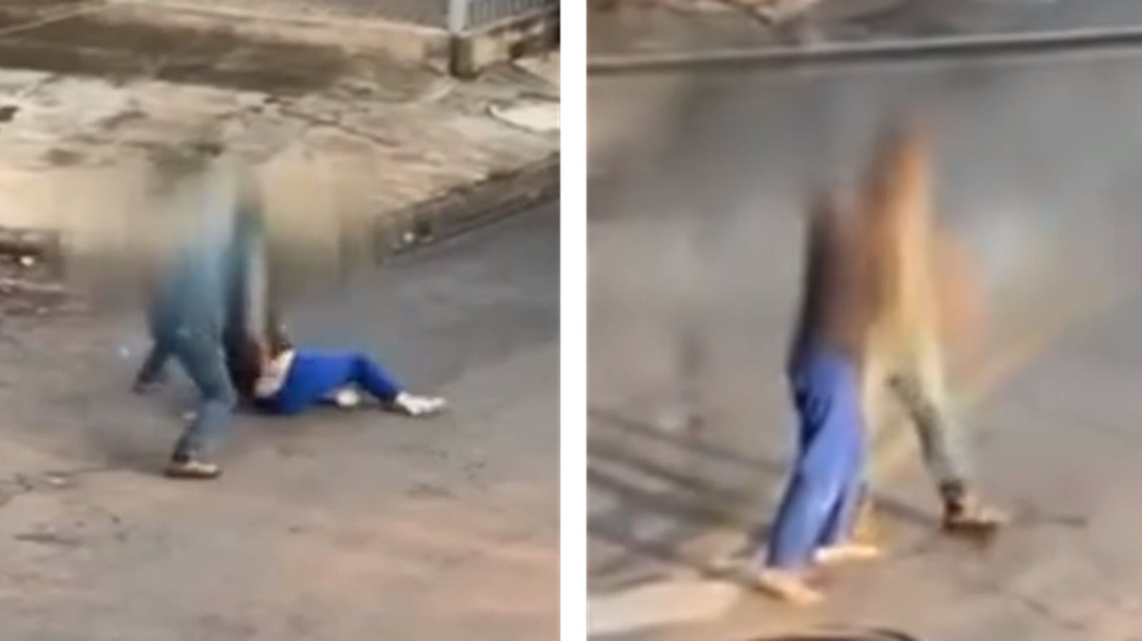 Vídeo: motoristas trocam socos no meio da rua, mas briga termina em abraço em Goiás