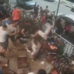 Vídeo: integrantes da Galoucura invadem bar e agridem torcedores do Cruzeiro em Sete Lagoas, em Minas