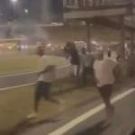 Vídeo mostra confusão entre torcedores de Cruzeiro e Santos em BH: ‘Esperando vocês na Vila’