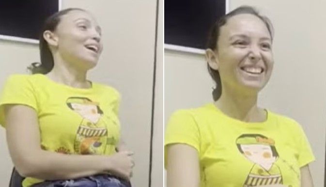 Sorriso de suspeita de matar empresário com brigadeirão envenenado choca até delegado