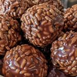 Brigadeiro de aveia e cacau
