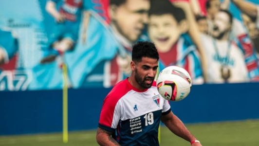 Brítez, um dos jogadores do elenco do Fortaleza que já conquistou a Copa Sul-Americana
