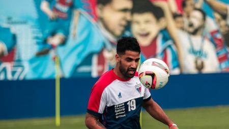 Brítez, um dos jogadores do elenco do Fortaleza que já conquistou a Copa Sul-Americana