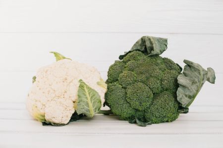 Brócolis e couve-flor