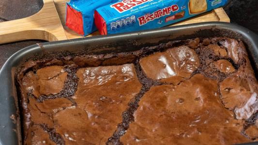 Brownie de passatempo
