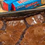 Brownie recheado de passatempo