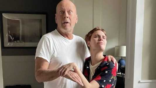 Bruce Willis e a filha, Tallulah