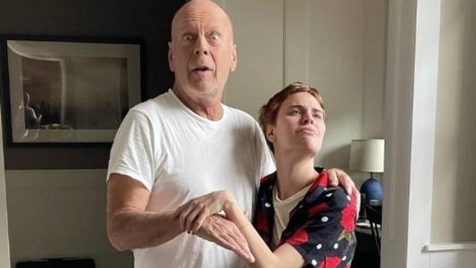 Bruce Willis e a filha, Tallulah