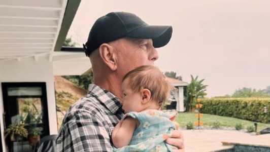 Bruce Willis e a neta, Louetta