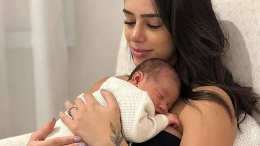 Bruna Biancardi e sua filha não estavam na casa n momento do assalto.