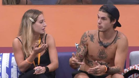 Bruna Griphao e Gabriel começaram a se relacionar na primeira festa do BBB 23