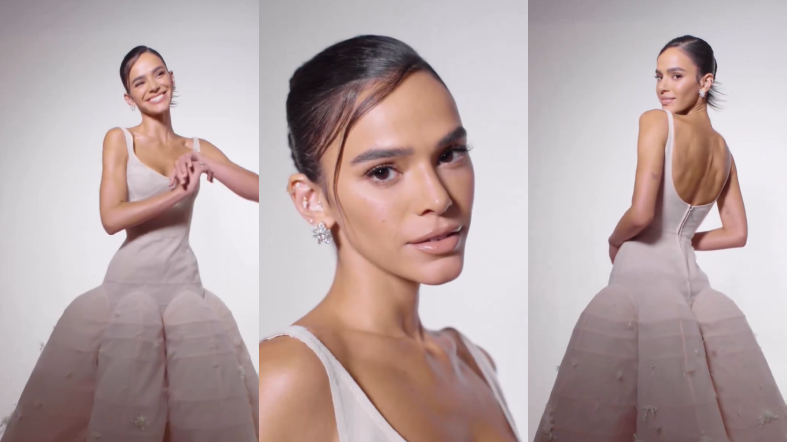 Vestido de Bruna Marquezine para o MET Gala foi inspirado na infância da atriz
