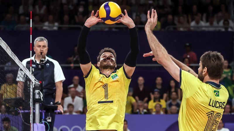 Vôlei masculino: Bruninho desabafa após eliminação do Brasil em Paris 2024