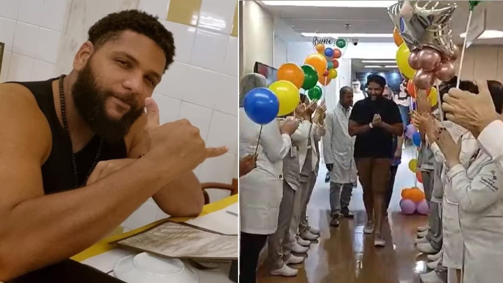 Mineiro baleado durante sequestro de ônibus no RJ tem alta após 52 dias internado