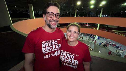 Bruno Becker e Tatiaia Roma foram eleitos para comandar o Náutico