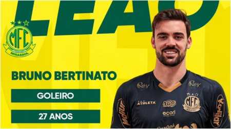 Bruno Bertinato, reforço do Mirassol para a sequência da temporada 2025