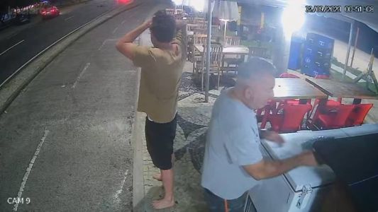 Bruno de Luca presenciou o atropelamento de Kayky Brito