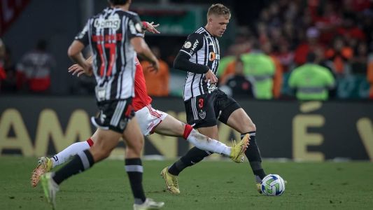 Bruno Fuchs tem sido titular do Atlético nos últimos jogos