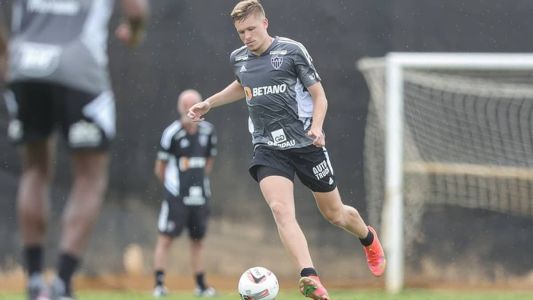 Bruno Fuchs, um dos reforços do Galo, deve estrear como titular diante da Caldense