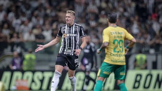 Bruno Fuchs virou titular do Atlético nos últimos jogos