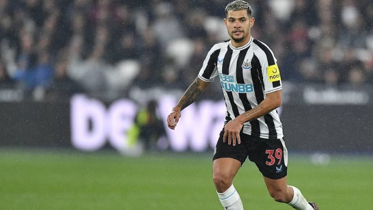 Bruno Guimarães marca e Newcastle goleia Brighton na Premier League